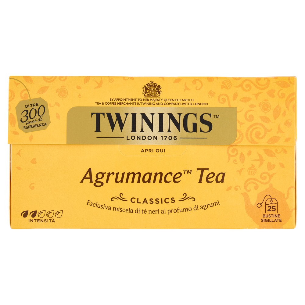 TWININGS CLASSICS AGRUMANCE TEA 25 FILTRI 50GR