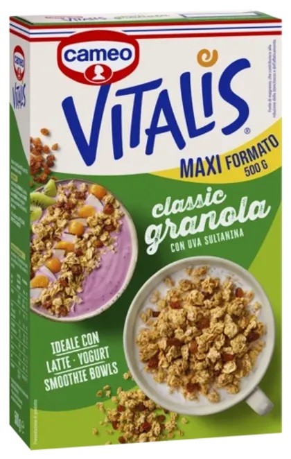 CAMEO VITALIS CLASSIC GRANOLA 500GR