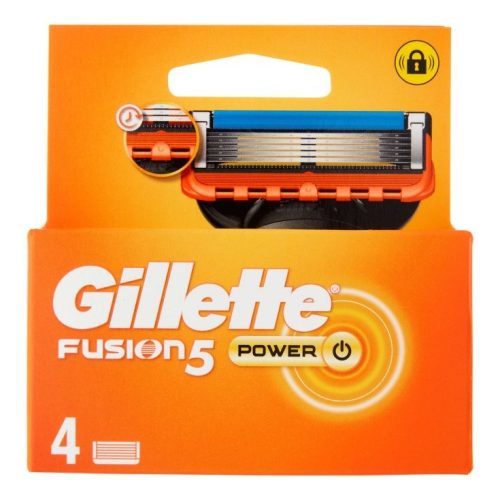 GILLETTE FUSION 5 LAME POWER RICARICHE 4 PEZZI