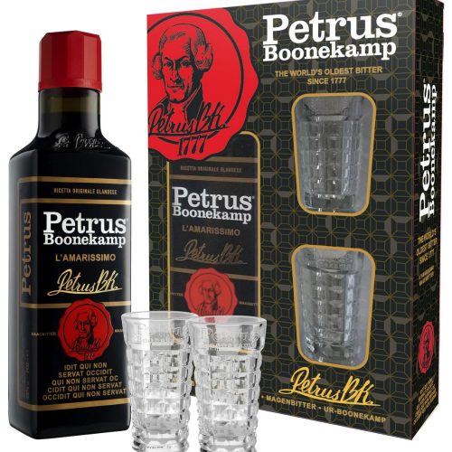 PETRUS BOONEKAMP AMARO 700ML +2 BICCHIERI