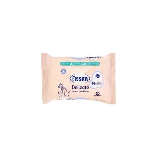 FISSAN SALVIETTINE UMIDIFICATE DELICATE 20 PEZZI