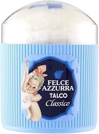 FELCE AZZURRA TALCO CLASSICO CON PIUMINO 250GR