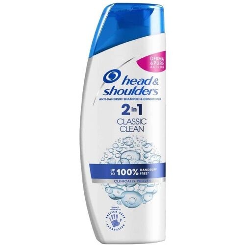HEAD &amp  SHOULDERS SHAMPOO 2 IN 1 CLASSIC CLEAN 225ML
