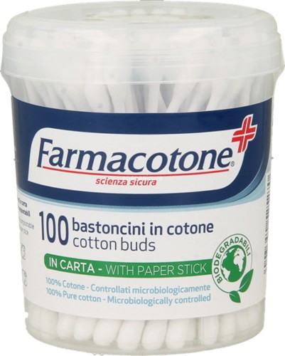FARMACOTONE BASTONCINI IN COTONE 100 PEZZI