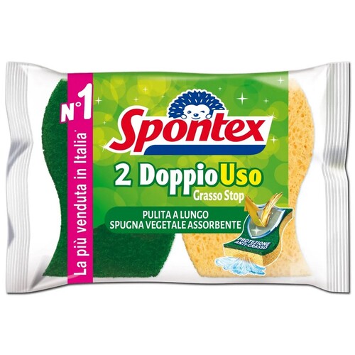 SPONTEX SPUGNE DOPPIO USO 2 PEZZI