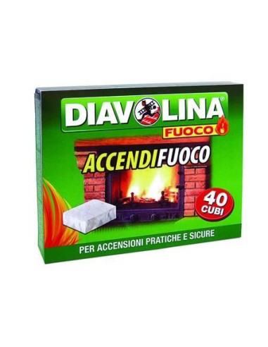 DIAVOLINA ACCENDIFUOCO 40 PEZZI