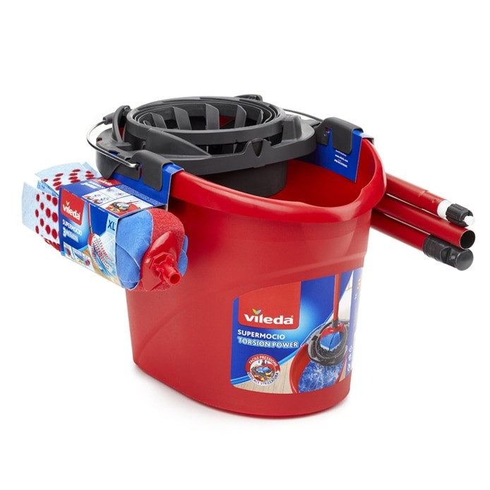 VILEDA SET COMPLETO SUPERMOCIO: SECCHIO+MANICO+MOCIO