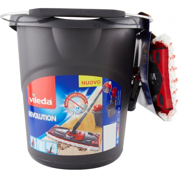 VILEDA SET COMPLETO REVOLUTION:SECCHIO+MANICO+MOCIO