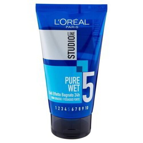 L'OREAL PARIS PURE WET GEL EFFETTO BAGNATO 24H FORZA 5 150ML