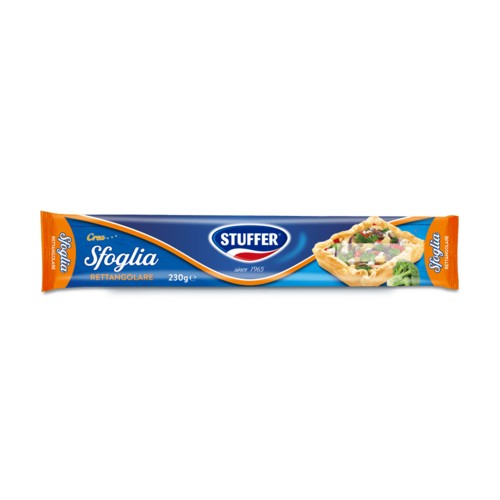 STUFFER PASTA SFOGLIA RETTANGOLARE 230GR