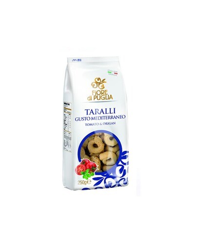 FIORE DI PUGLIA TARALLI GUSTO MEDITERRANEO 250GR