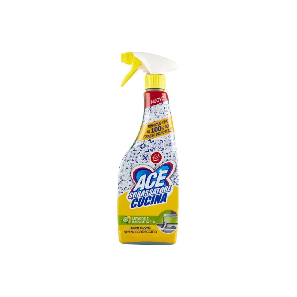 ACE SGRASSATORE CUCINA LIMONE E BERGAMOTTO SPRAY 500ML