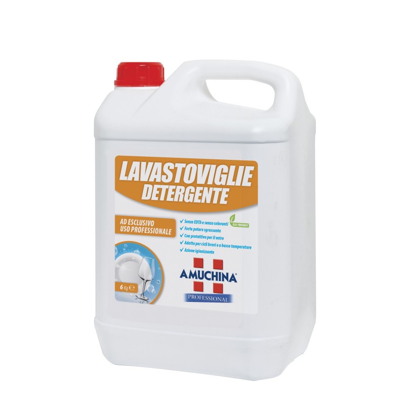 AMUCHINA DETERGENTE LAVASTOVIGLIE IGIENIZZANTE 6KG