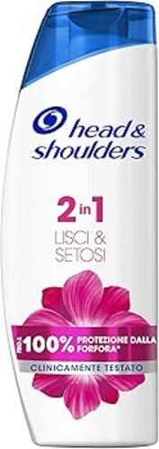 HEAD &amp  SHOULDERS SHAMPOO 2 IN 1 LISCI &amp  SETOSI 225ML