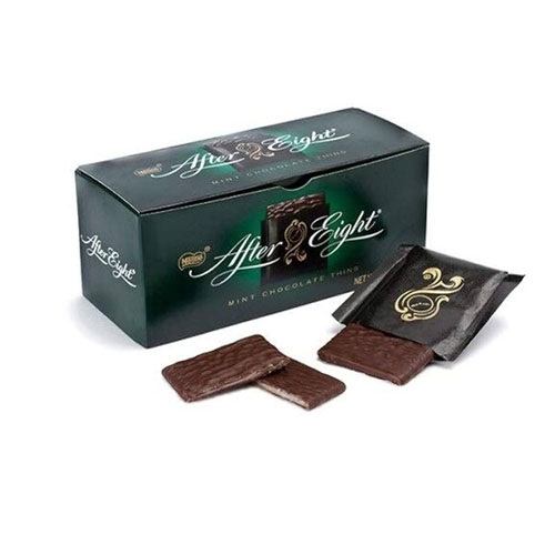 AFTER EIGHT MINT CHOCOLATE THINS 200GR