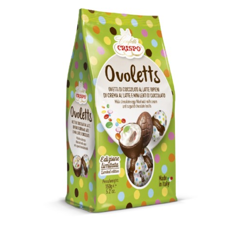 CRISPO OVOLETTS OVETTI E MINI LENTI DI CIOCCOLATO 150GR