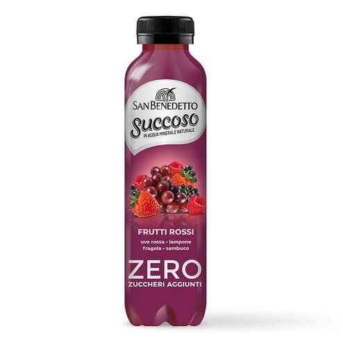 SAN BENEDETTO SUCCOSO ZERO FRUTTI ROSSI 400ML