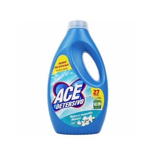 ACE DETERSIVOLAVATRICE TALCO E MUSCHIO BIANCO 27 LAVAGGI 1350ML