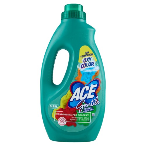 ACE GENTILE FRESCO PROFUMO CANDEGGINA PER COLORATI LAVATRICE 950ML