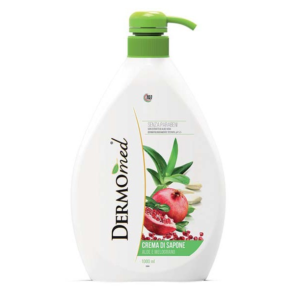 DERMO MED CREMA DI SAPONE ALOE E MELOGRANO 1LT