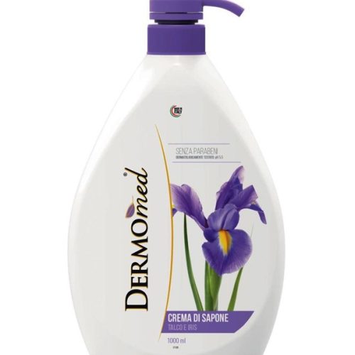 DERMO MED CREMA DI SAPONE TALCO E IRIS 1LT