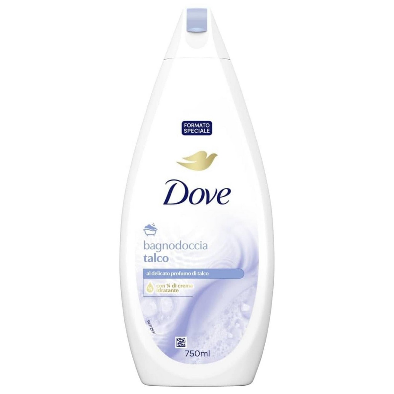 DOVE BAGNODOCCIA TALCO 750ML