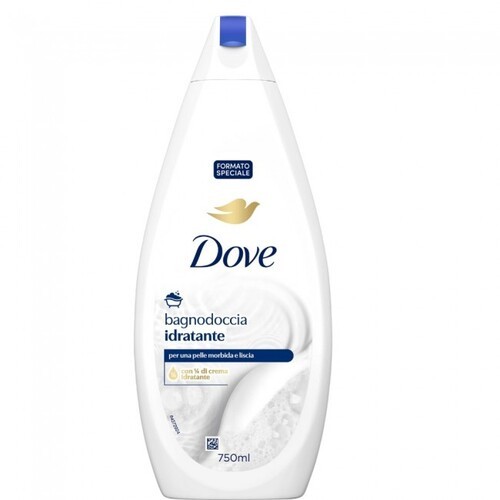 DOVE BAGNODOCCIA IDRATANTE 750ML