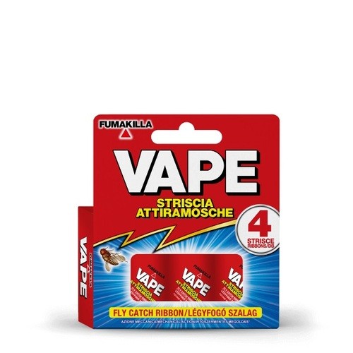 VAPE STRISCIA ATTIRAMOSCHE 4 PEZZI