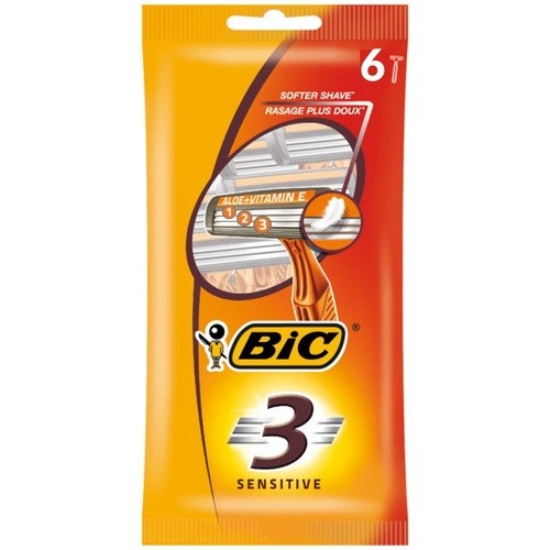 BIC LAMETTE 3 LAME SENSITIVE 6 PEZZI