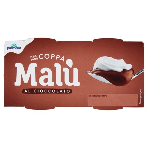 PARMALAT COPPA MALU' AL CIOCCOLATO GR100X2