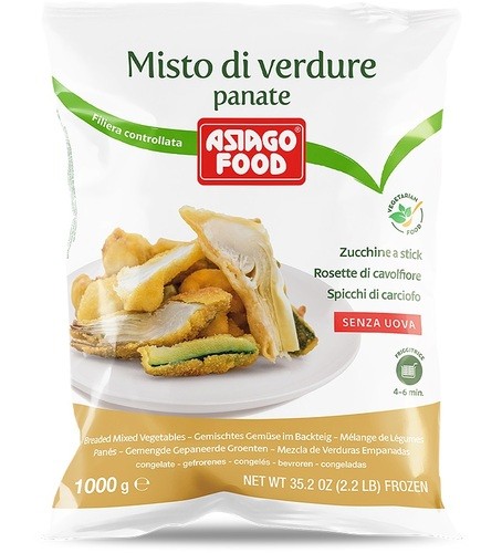 ASIAGO FOOD MISTO DI VERDURE PANATE 1KG
